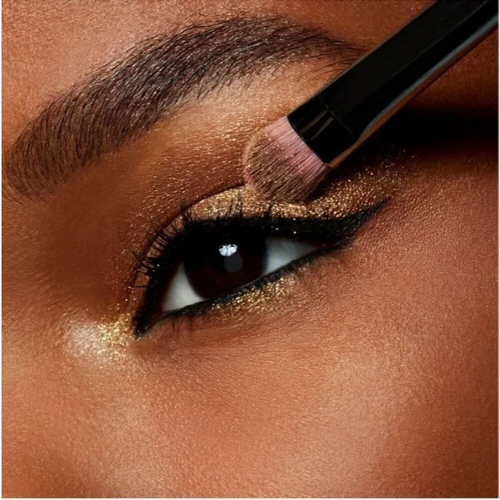 MAC IF IT AIN'T BAROQUE Eye Shadow ~Gold Sparkle Frost ~ Pro Palette Pan Refill